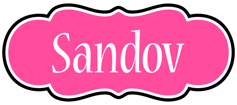 Sandov invitation logo