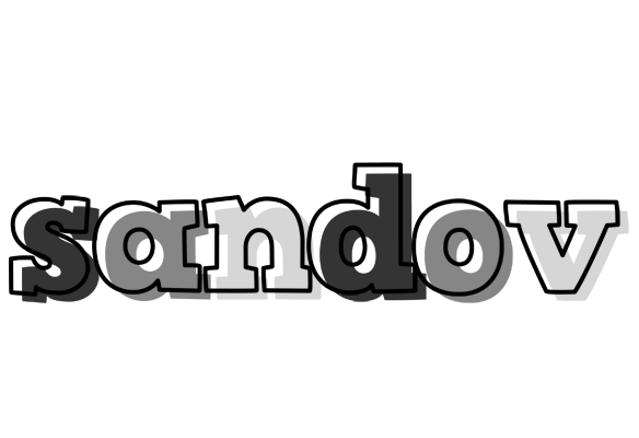 Sandov night logo