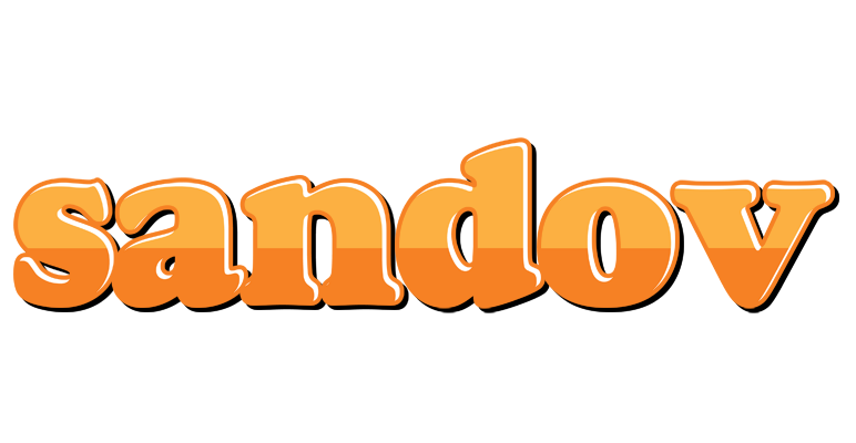 Sandov orange logo