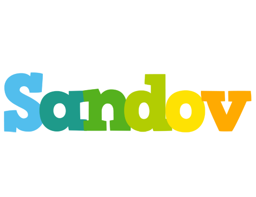 Sandov rainbows logo
