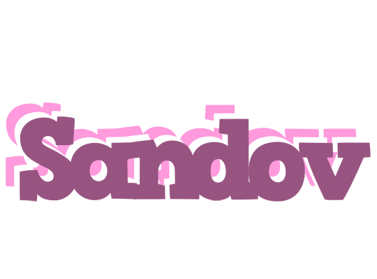 Sandov relaxing logo