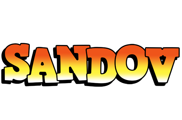 Sandov sunset logo