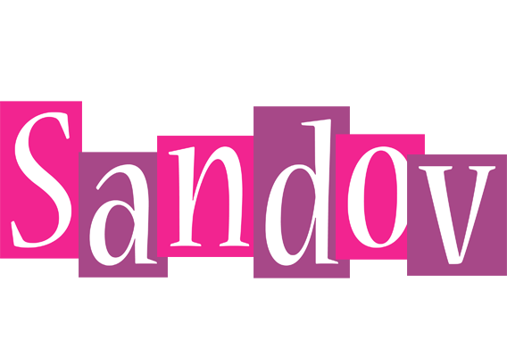 Sandov whine logo