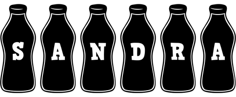 Sandra bottle logo