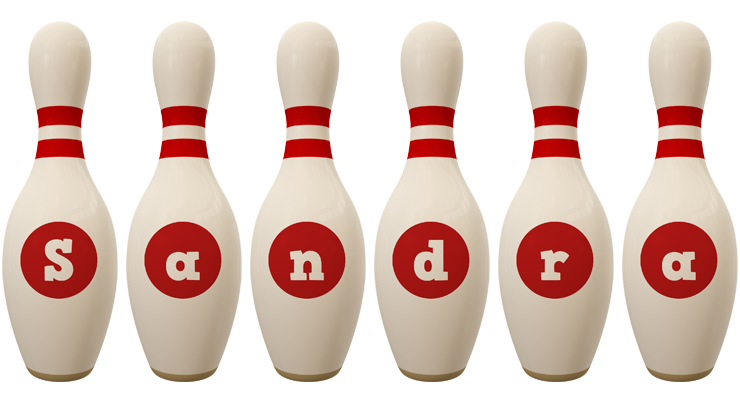 Sandra bowling-pin logo