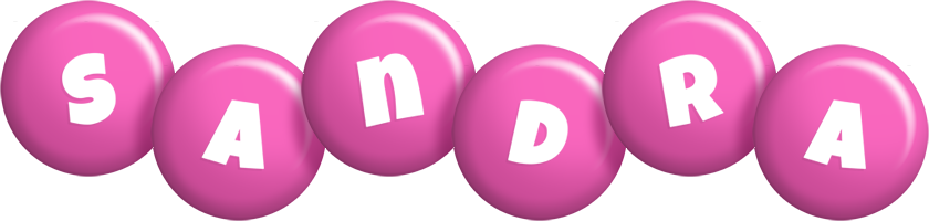 Sandra candy-pink logo