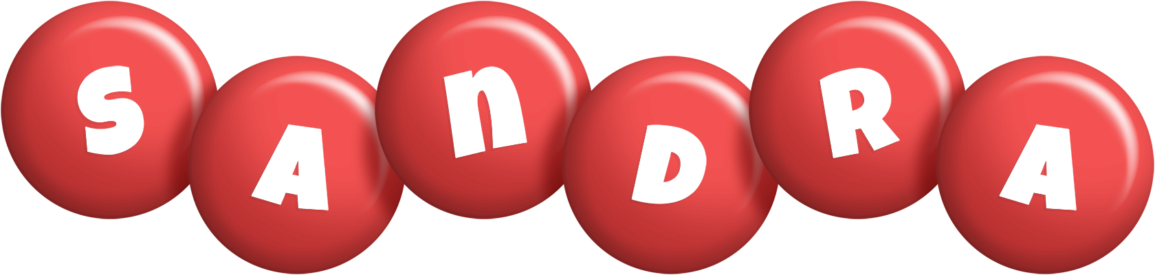 Sandra candy-red logo