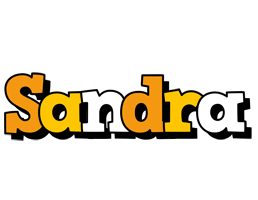 Sandra cartoon logo