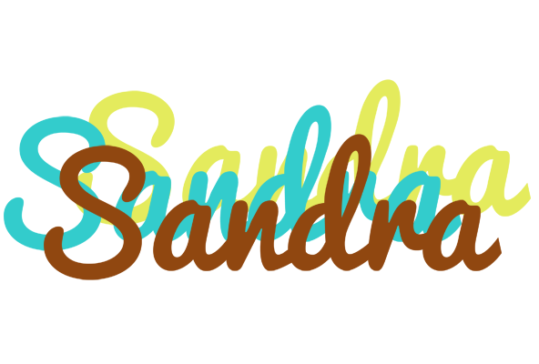 Sandra cupcake logo