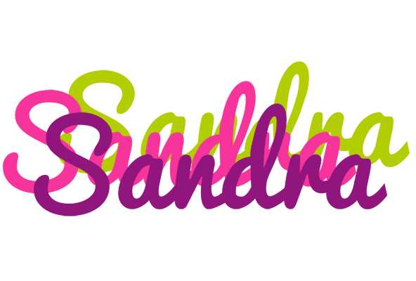Sandra flowers logo