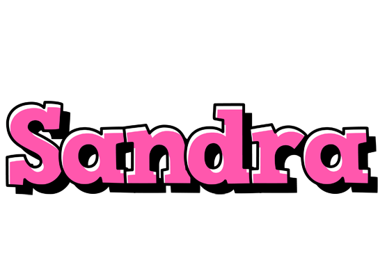 Sandra girlish logo
