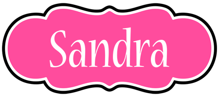 Sandra invitation logo