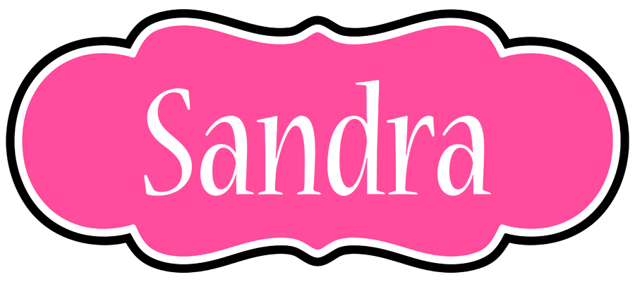 Sandra invitation logo