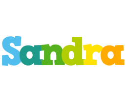 Sandra rainbows logo