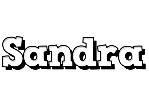 Sandra snowing logo