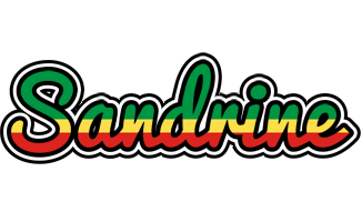 Sandrine african logo