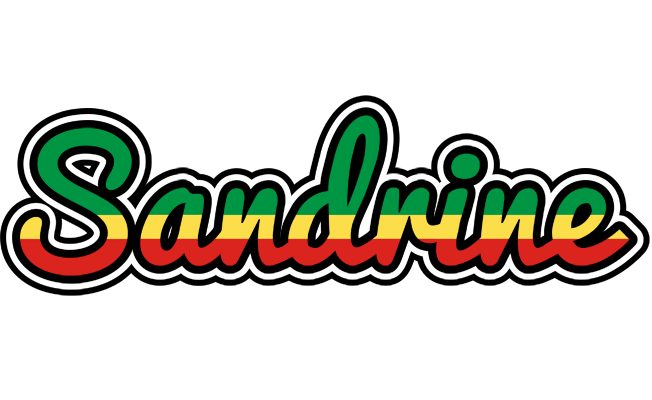 Sandrine african logo