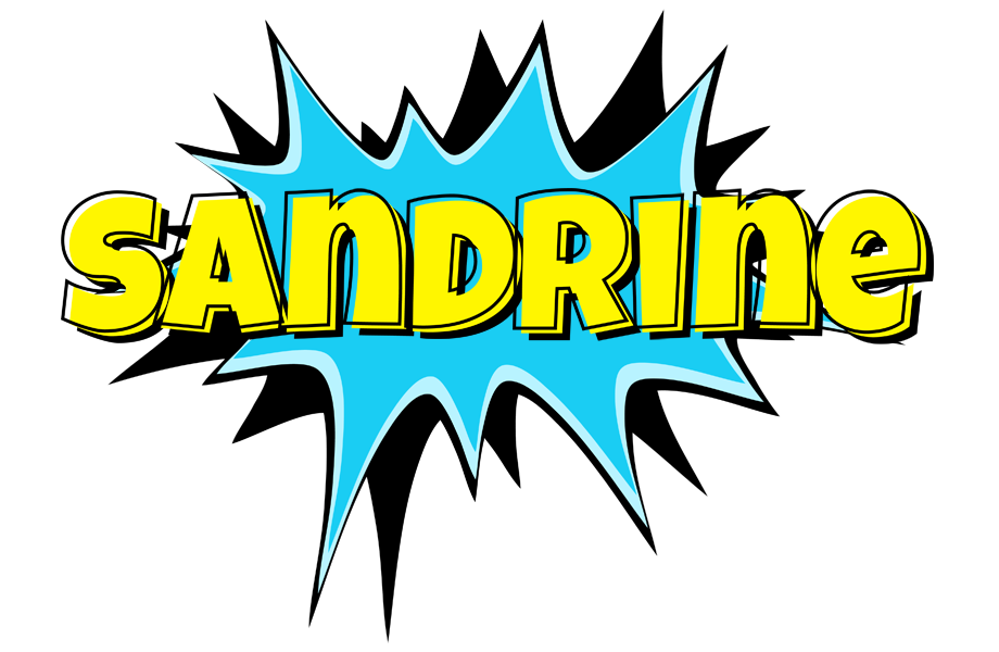 Sandrine amazing logo