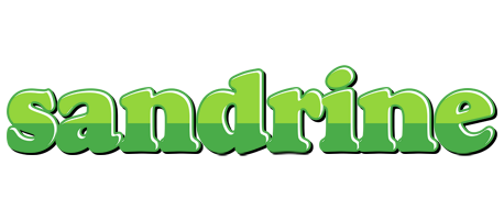 Sandrine apple logo