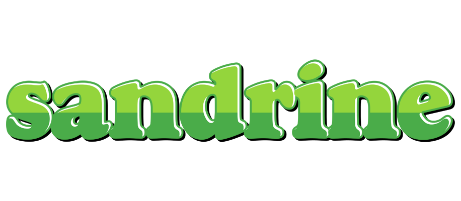 Sandrine apple logo