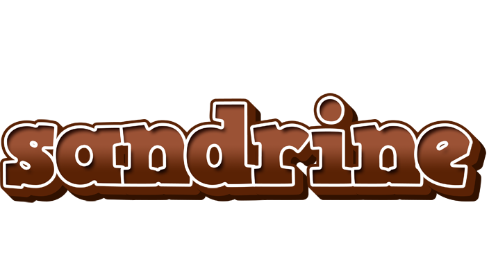 Sandrine brownie logo