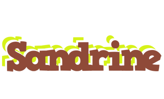 Sandrine caffeebar logo