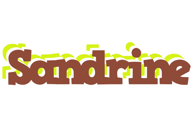 Sandrine caffeebar logo