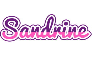 Sandrine cheerful logo