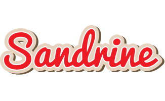 Sandrine chocolate logo