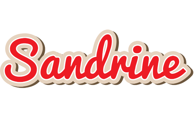 Sandrine chocolate logo