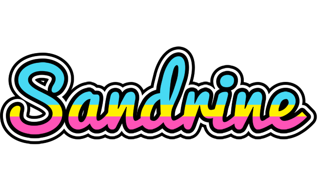 Sandrine circus logo