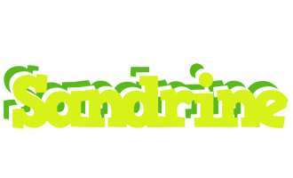 Sandrine citrus logo