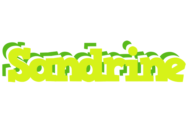 Sandrine citrus logo