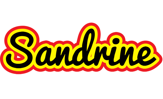 Sandrine flaming logo