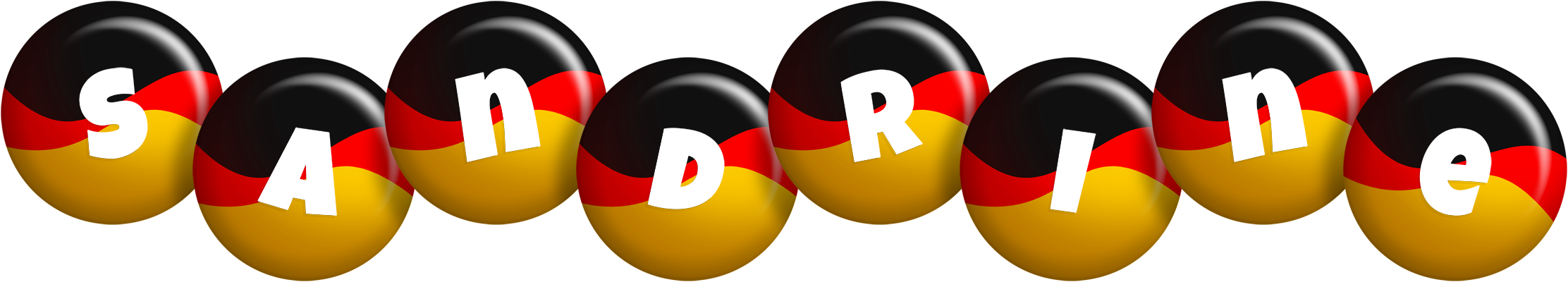 Sandrine german logo