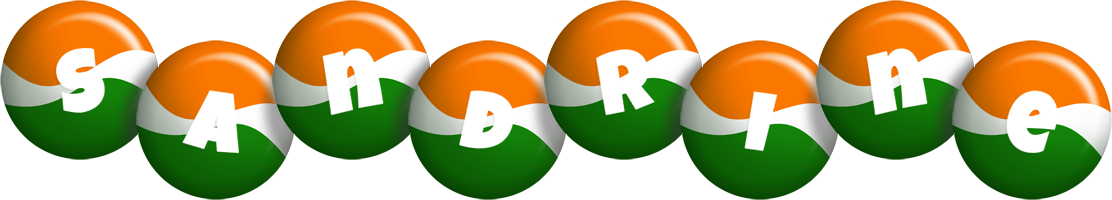 Sandrine india logo