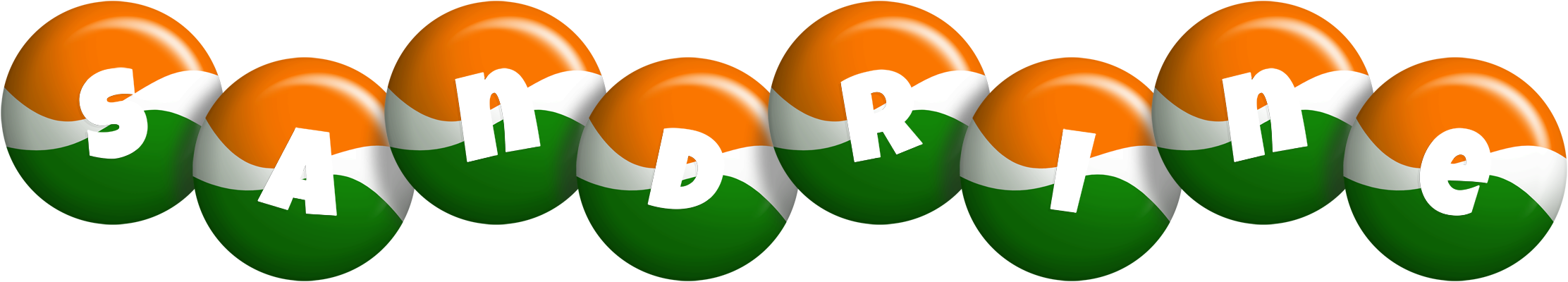 Sandrine india logo
