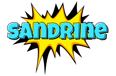 Sandrine indycar logo