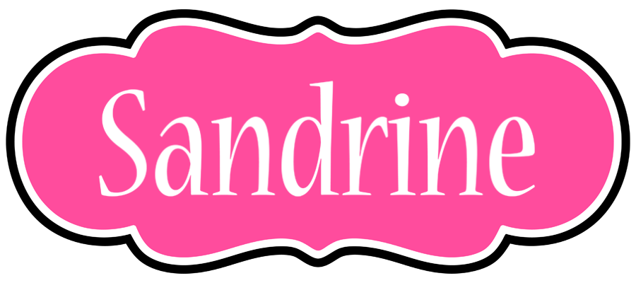 Sandrine invitation logo