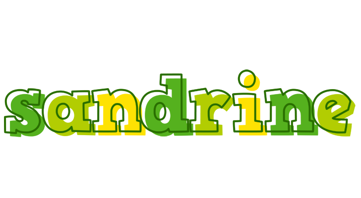Sandrine juice logo