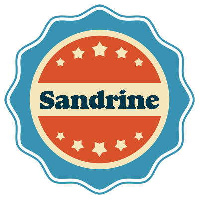 Sandrine labels logo