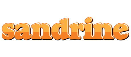 Sandrine orange logo