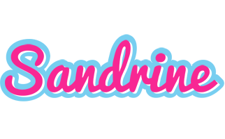 Sandrine popstar logo