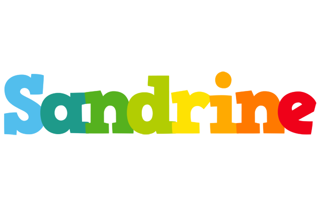 Sandrine rainbows logo