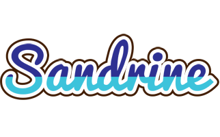 Sandrine raining logo