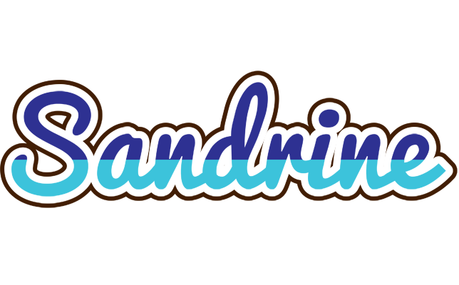 Sandrine raining logo