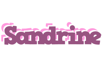 Sandrine relaxing logo