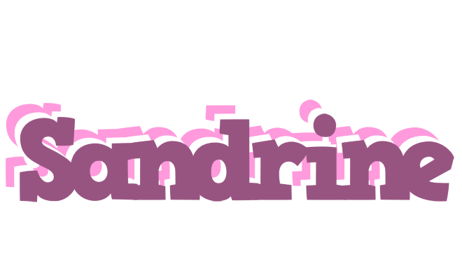 Sandrine relaxing logo