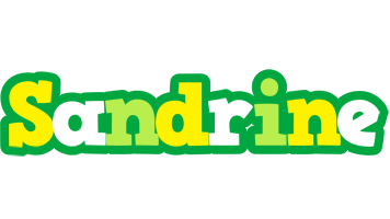 Sandrine soccer logo