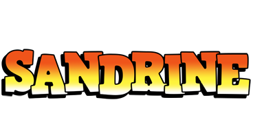 Sandrine sunset logo